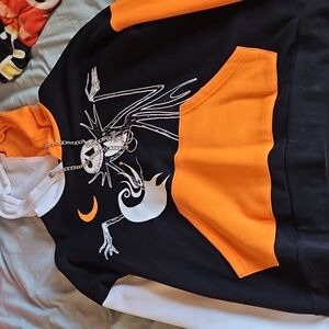 The Nightmare Before Christmas colorblock hoodie NEVER WORN